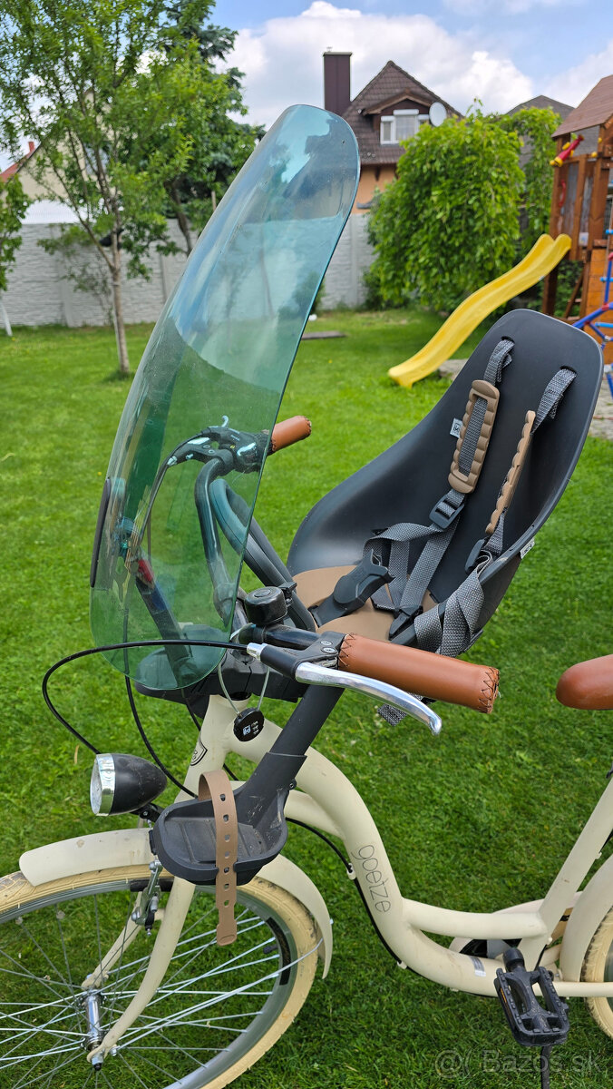 Predná sedačka URBAN IKI na bicykel vrátane komplet prísluše