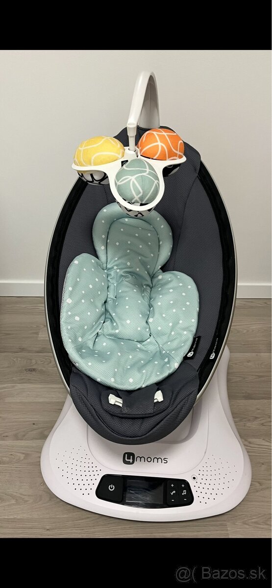Predám 4Moms mamaRoo 4 elektricke lehátko (hojdačka)