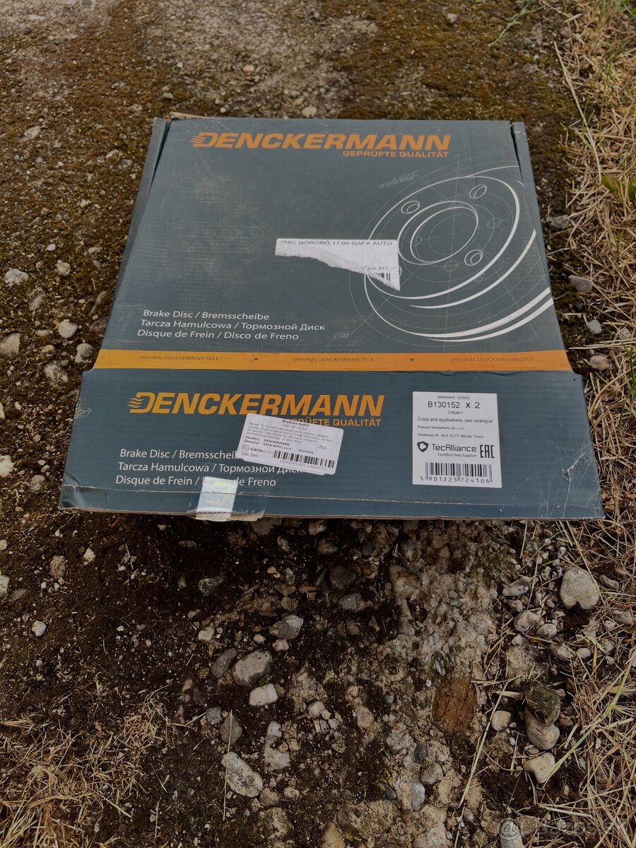 Brzdové kotúče DENCKERMANN