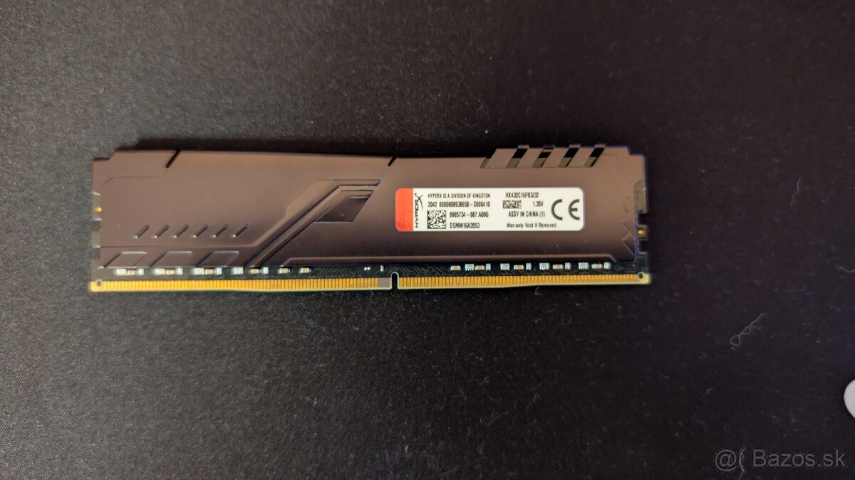 Kingston hyperx fury 32gb 3200mhz cl16
