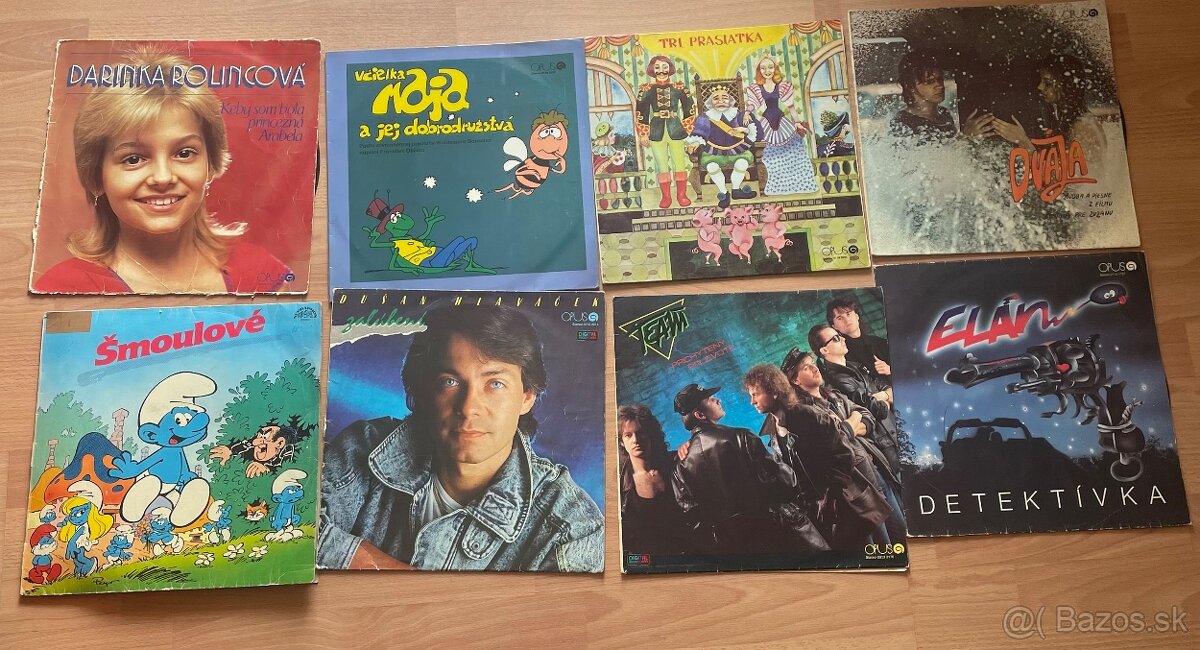 Predám zbierku vinylových platní LP