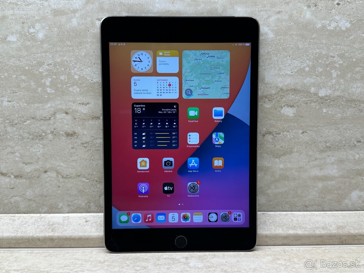 Apple iPad Mini 4 Cellular 128GB Space Gray