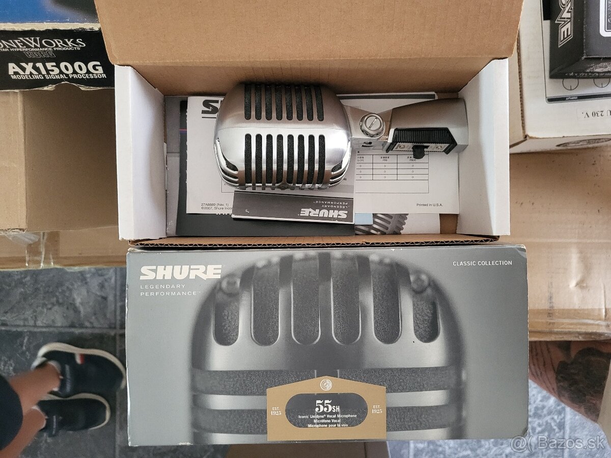Predam mikrofon Shure 55SH