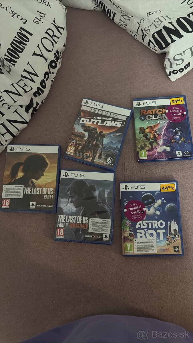 Predám hry na ps5
