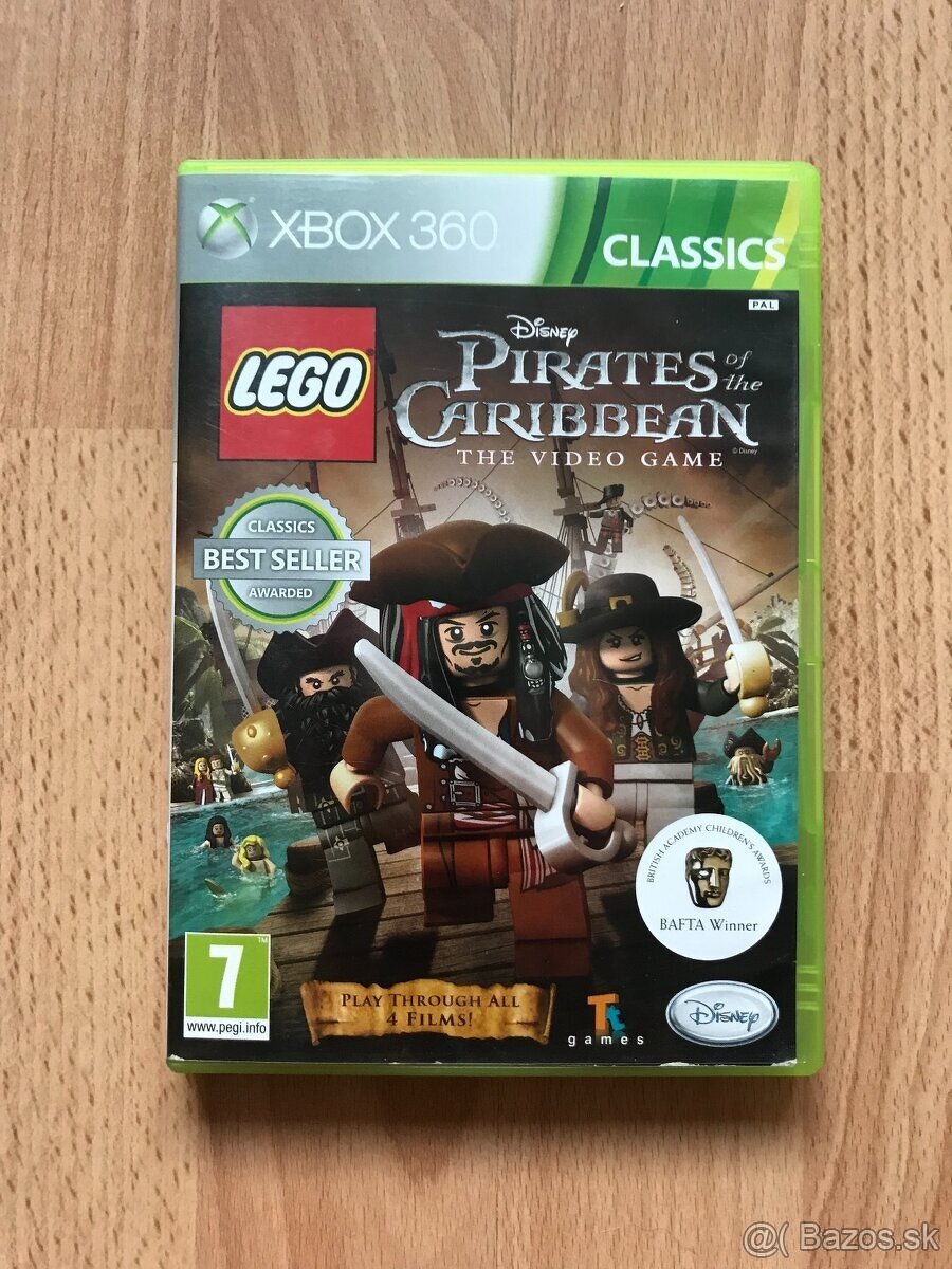 Xbox 360 hra Lego Pirati karibiku