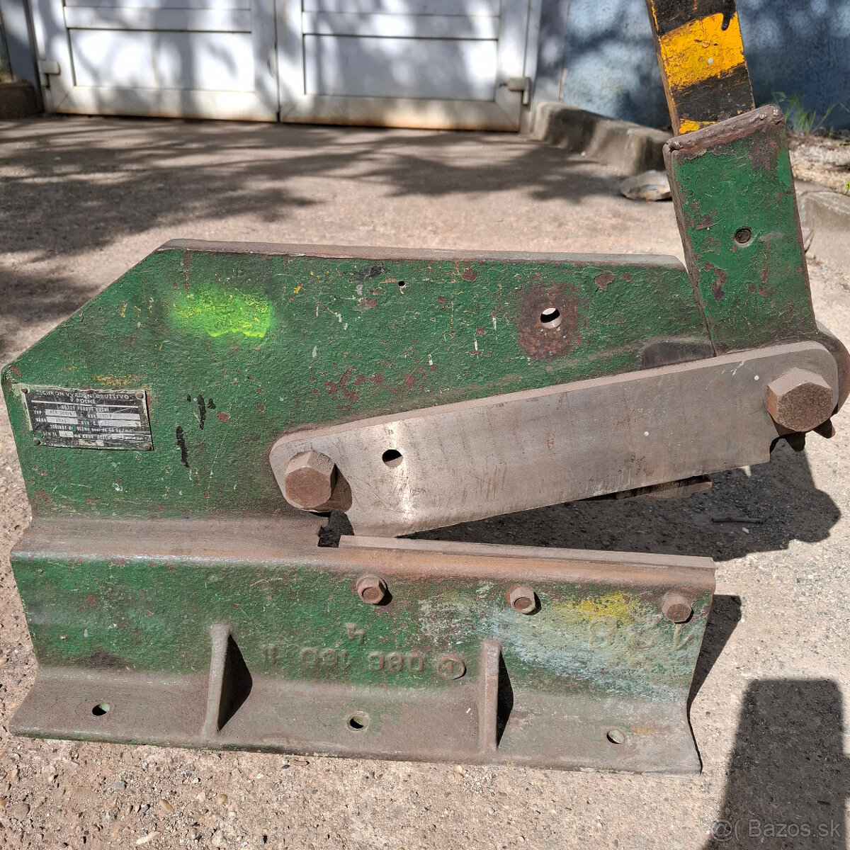 Nožnice pákové ručné