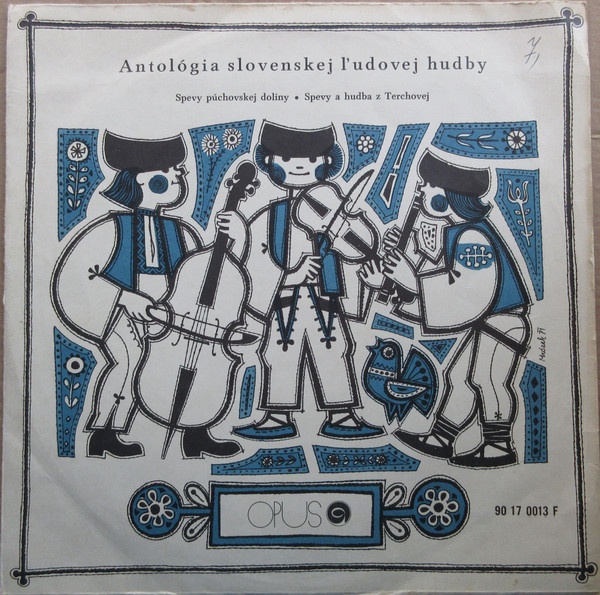 LP vinyl platne - ľudovky.