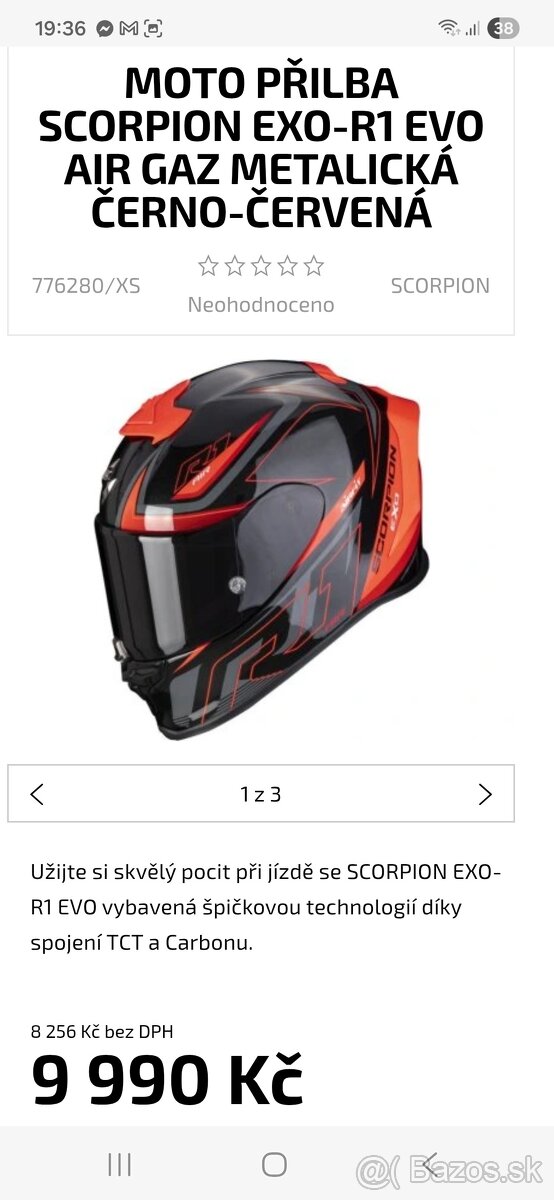 Integrálna prilba Scorpion exo -R1 evo air