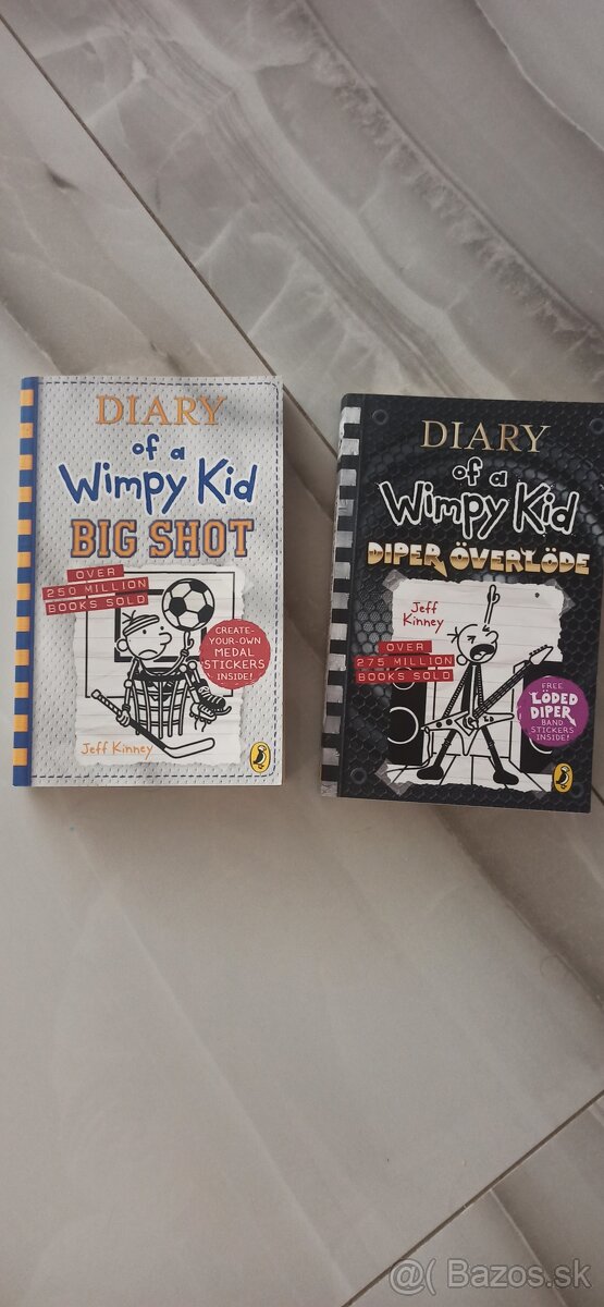 Denník odvážneho bojka v anglictine