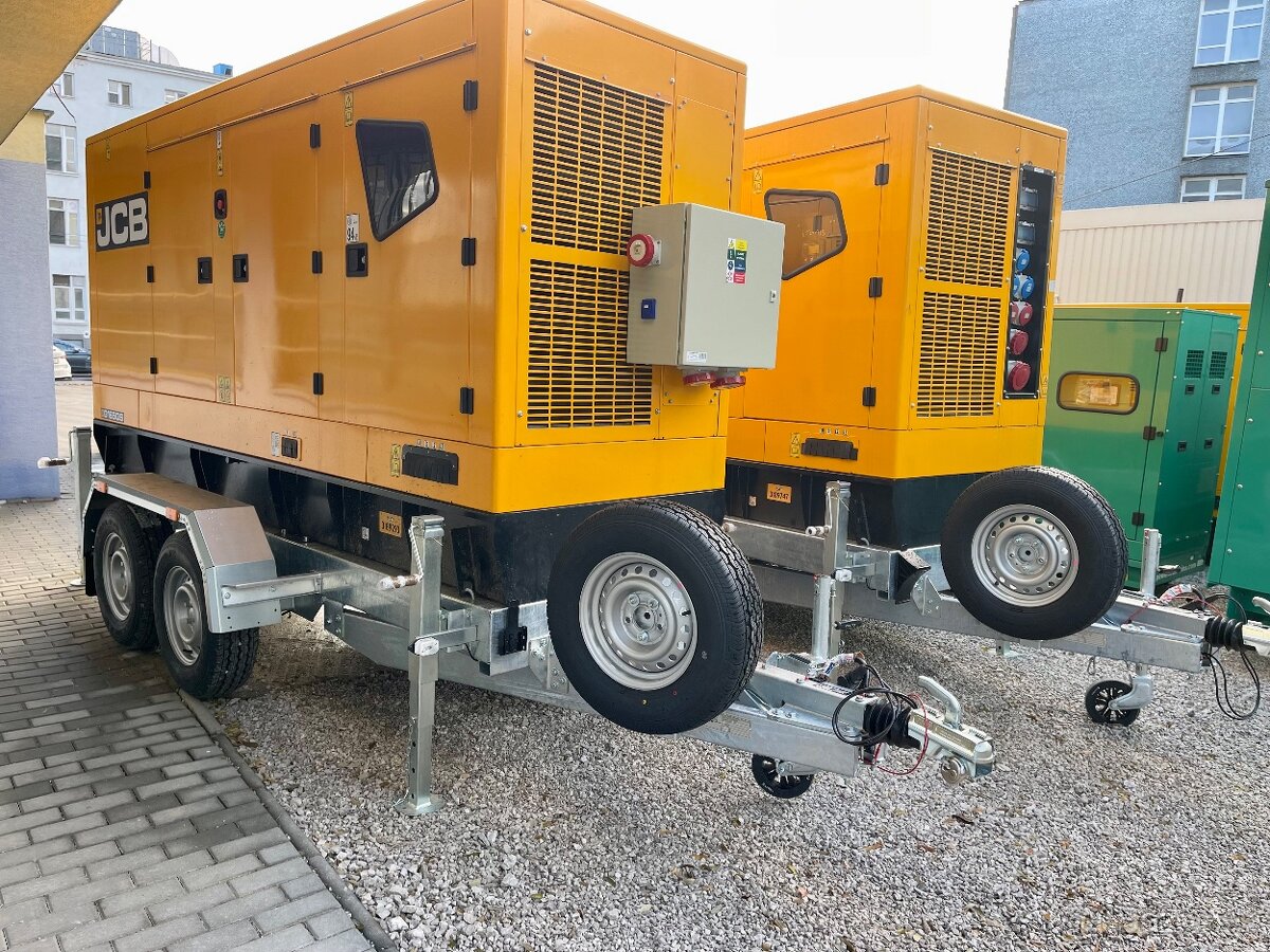 Elektrocentrála JCB 165 kVA na prenájom
