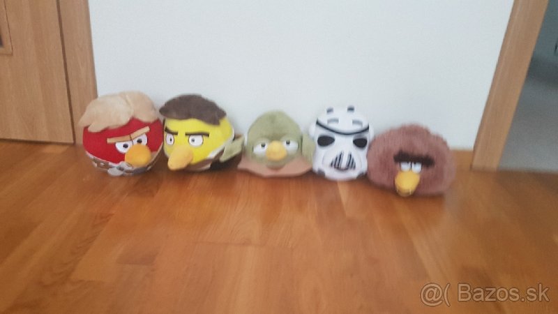 Angry Birds Star Wars plyšáci