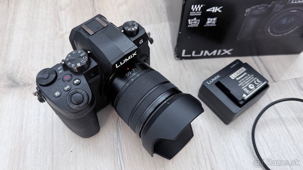 Predám poloprofesionálnu 4K kameru Panasonic Lumix G90M – 4K