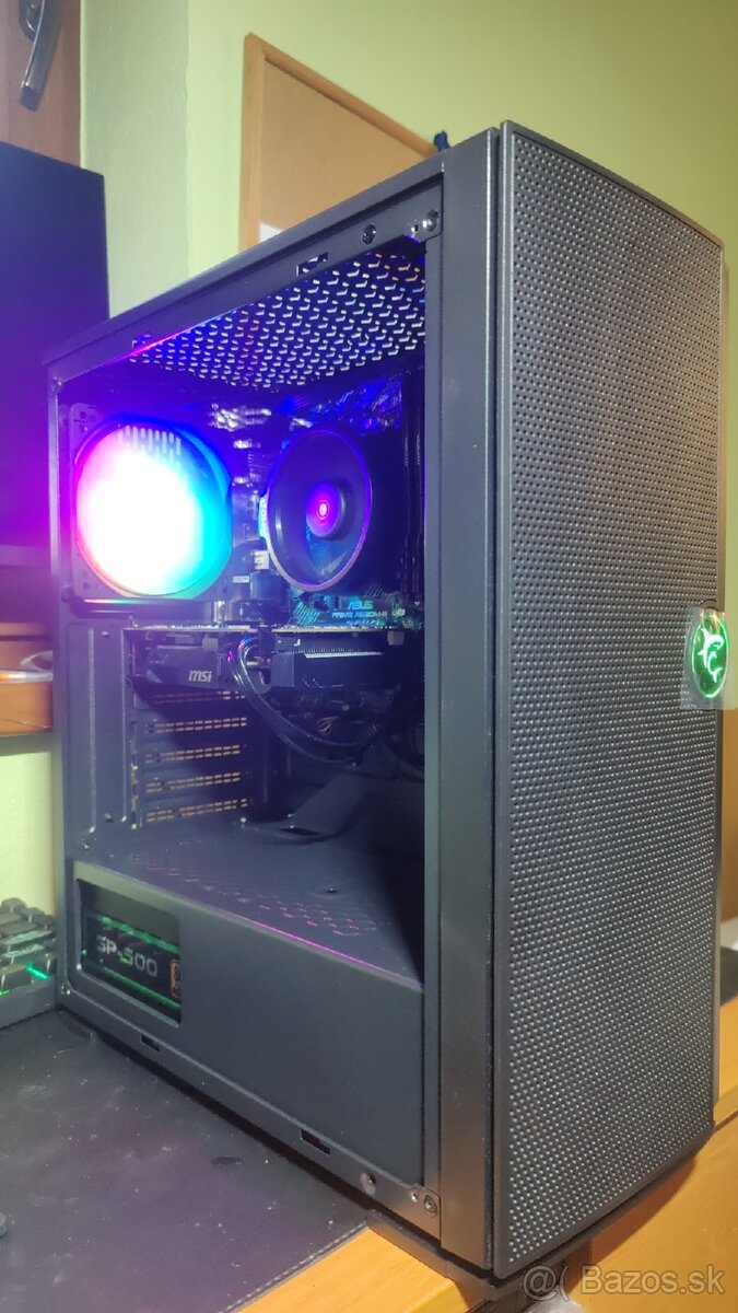 Herný PC- R5-2600, GTX 1060 6GB, 16GB RAM