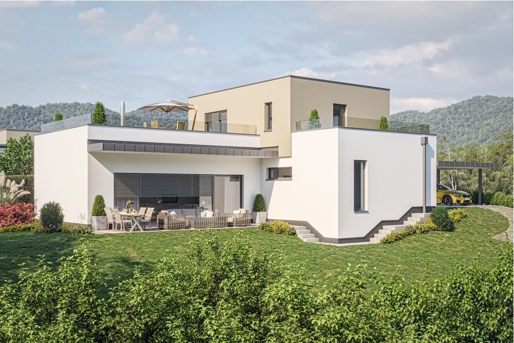 Pozemok 808 m2 s projektom rodinného domu Varín