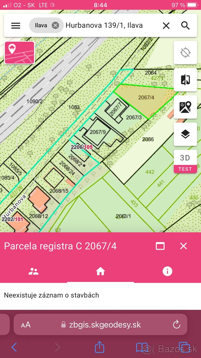 Prenájom pozemku s elektrickou prípojkou v meste Ilava