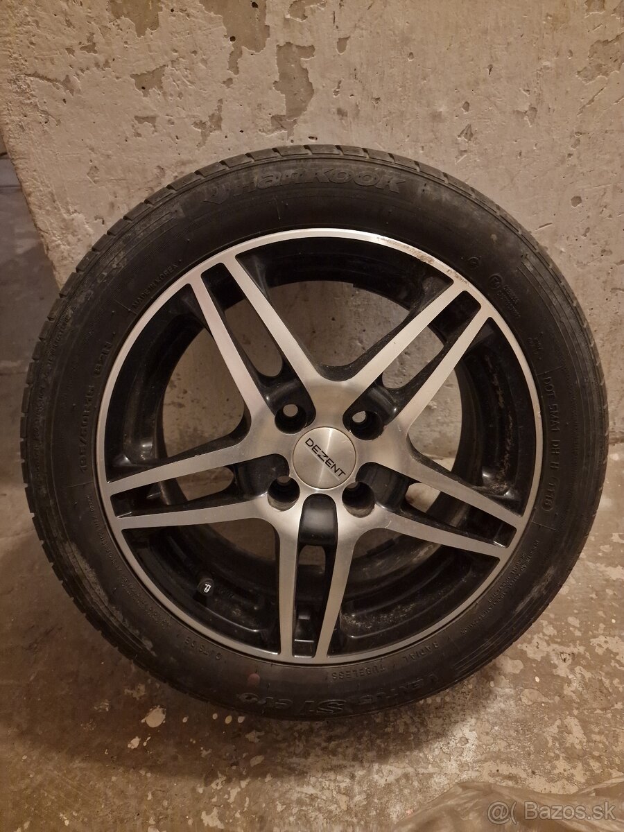 4 ks disky 15" s pneu. na Renault Thalia II