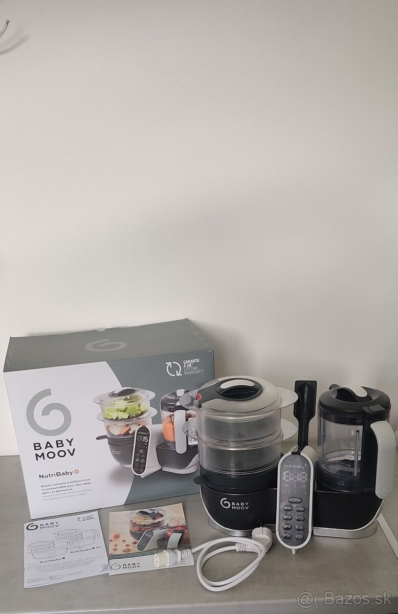 Multifunkčný prístroj Babymoov Nutribaby+ Industrial Grey