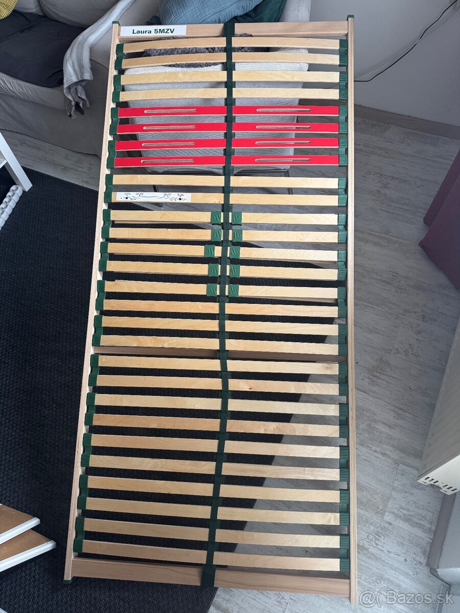 Lamelový posteľný rošt 200x90