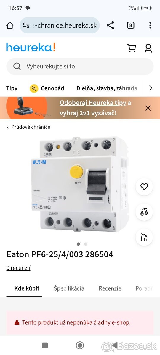 prúdové chrániče
