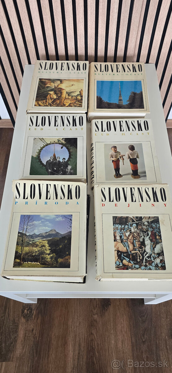 Predám zbierku kníh Slovensko