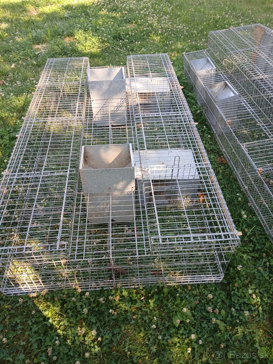 Klietky na odchov a vykrm kralikov