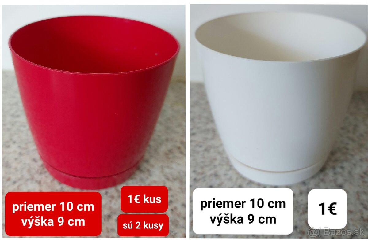 Predám kvetináče