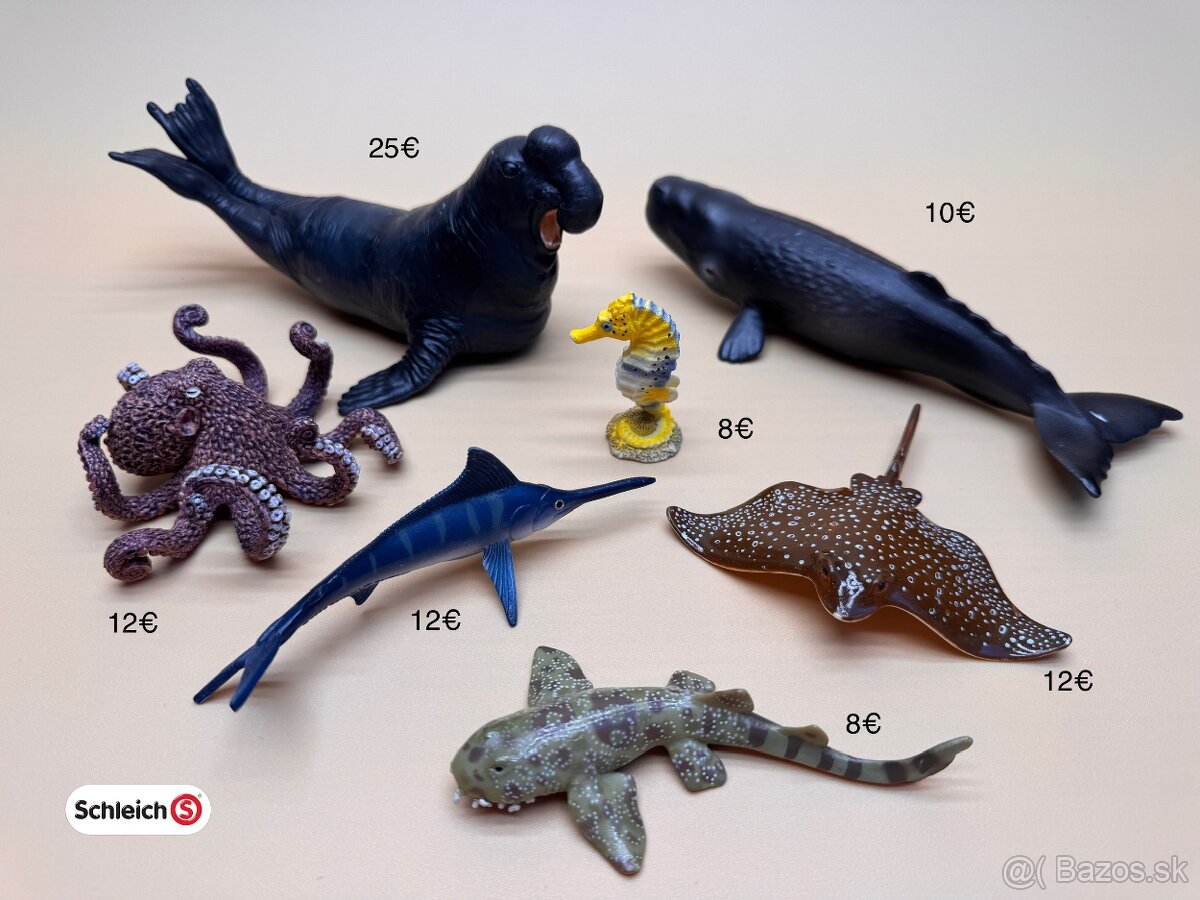 Schleich morské zvieratá