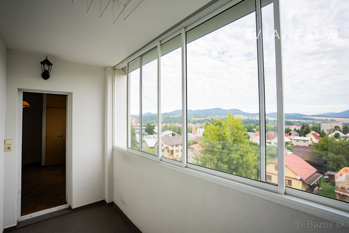 IBA U NÁS ZNÍŽENÁ CENA 3 izbový byt, loggia, Bardejov