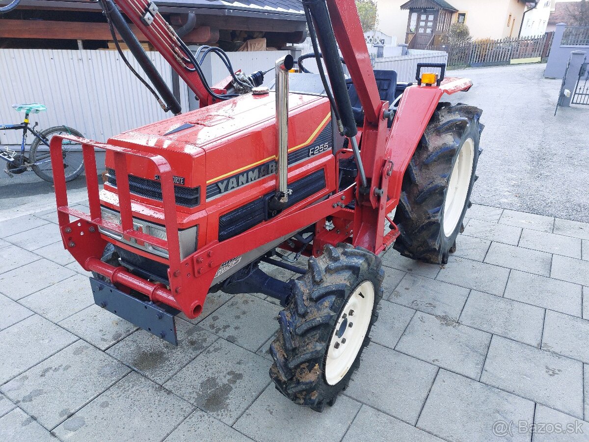 Predám malotraktor yanmar f255