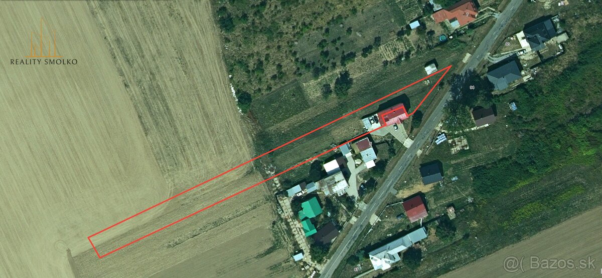 PREDANÉ-Pozemok o rozlohe 3111 m2 určený na výstavbu rodinný