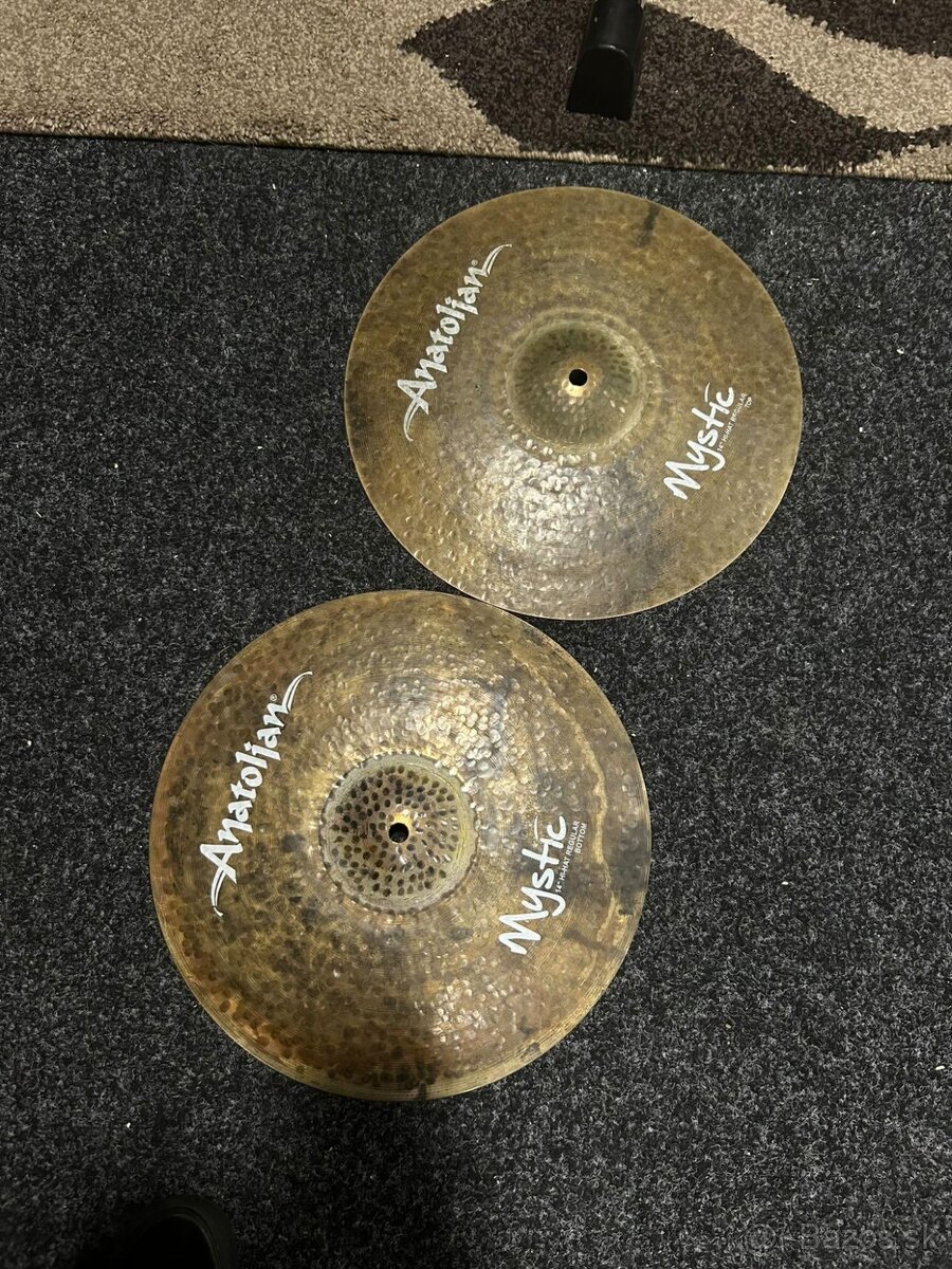 Predám Anatolian Mystic Hihat 14"