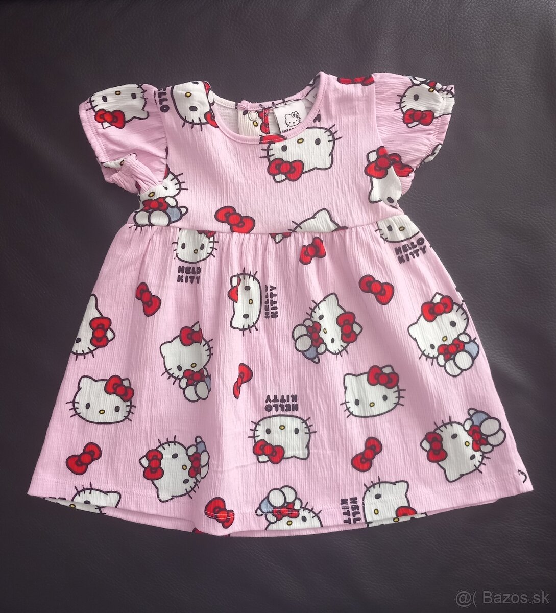 Dievčenské šaty – Hello Kitty + F&F, veľ. 68 a do 3 mesiacov