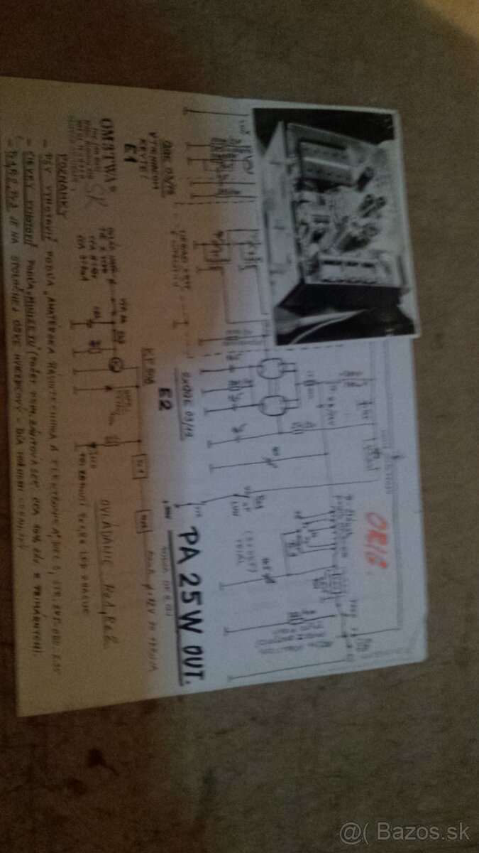 Koncový stupeň PA .