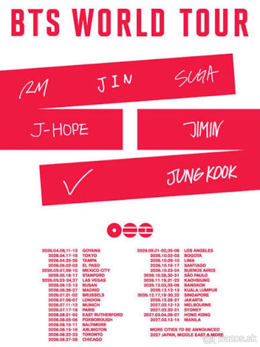 BTS World Tour spain