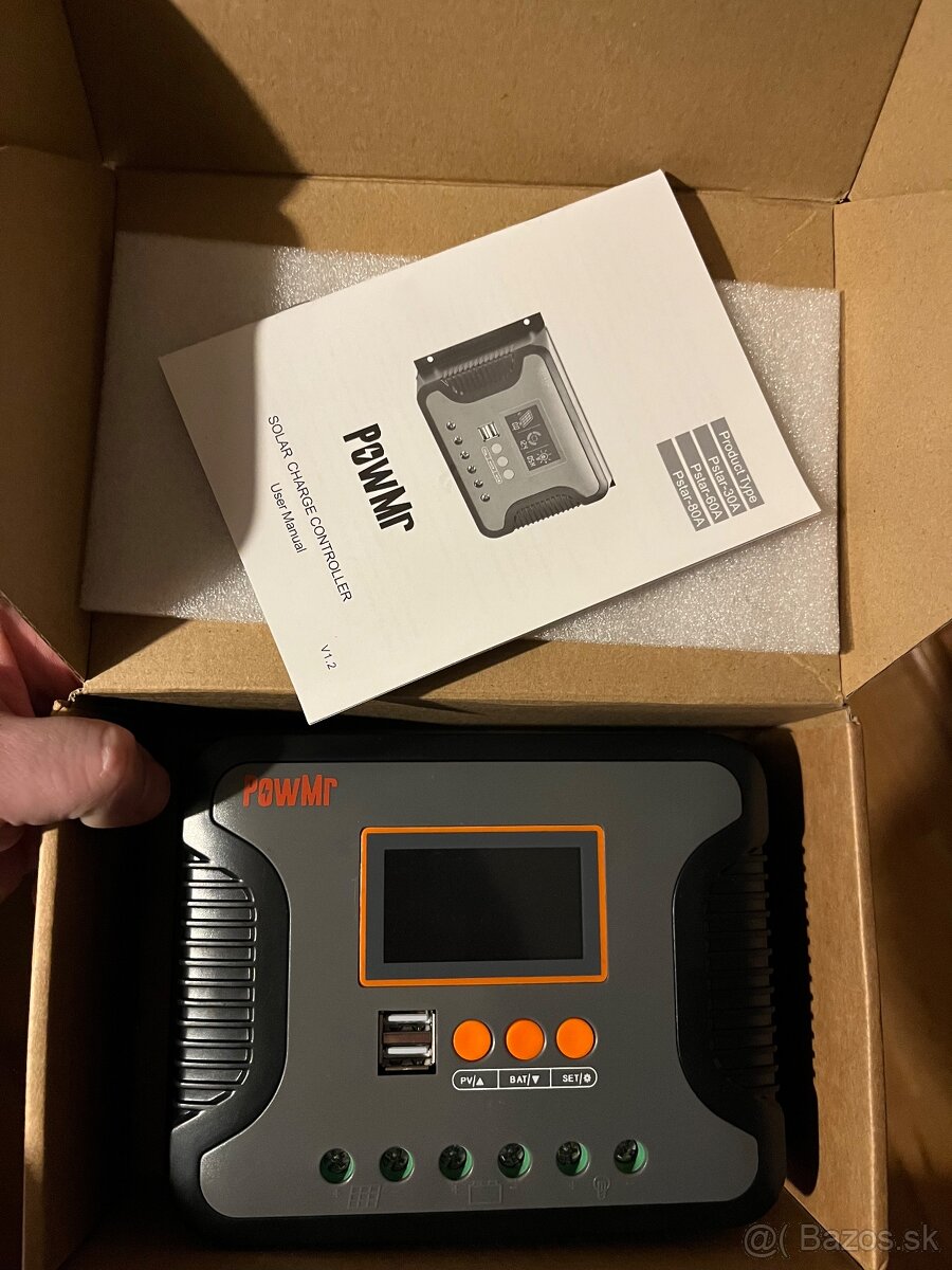 Solarny regulator PowMR 80A