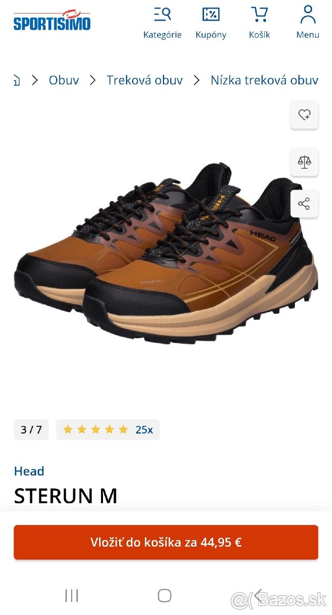 Pánska treková obuv HEAD