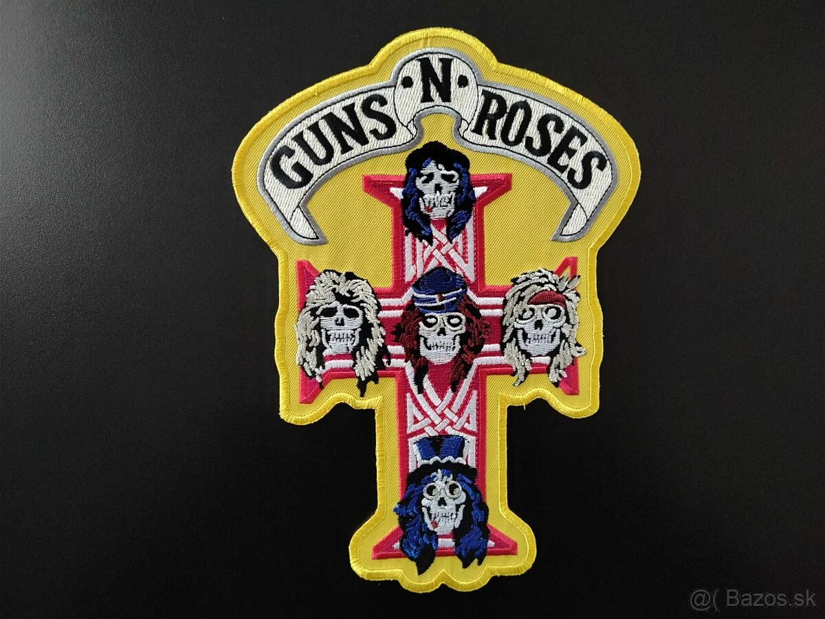 Guns n Roses nášivka veľká