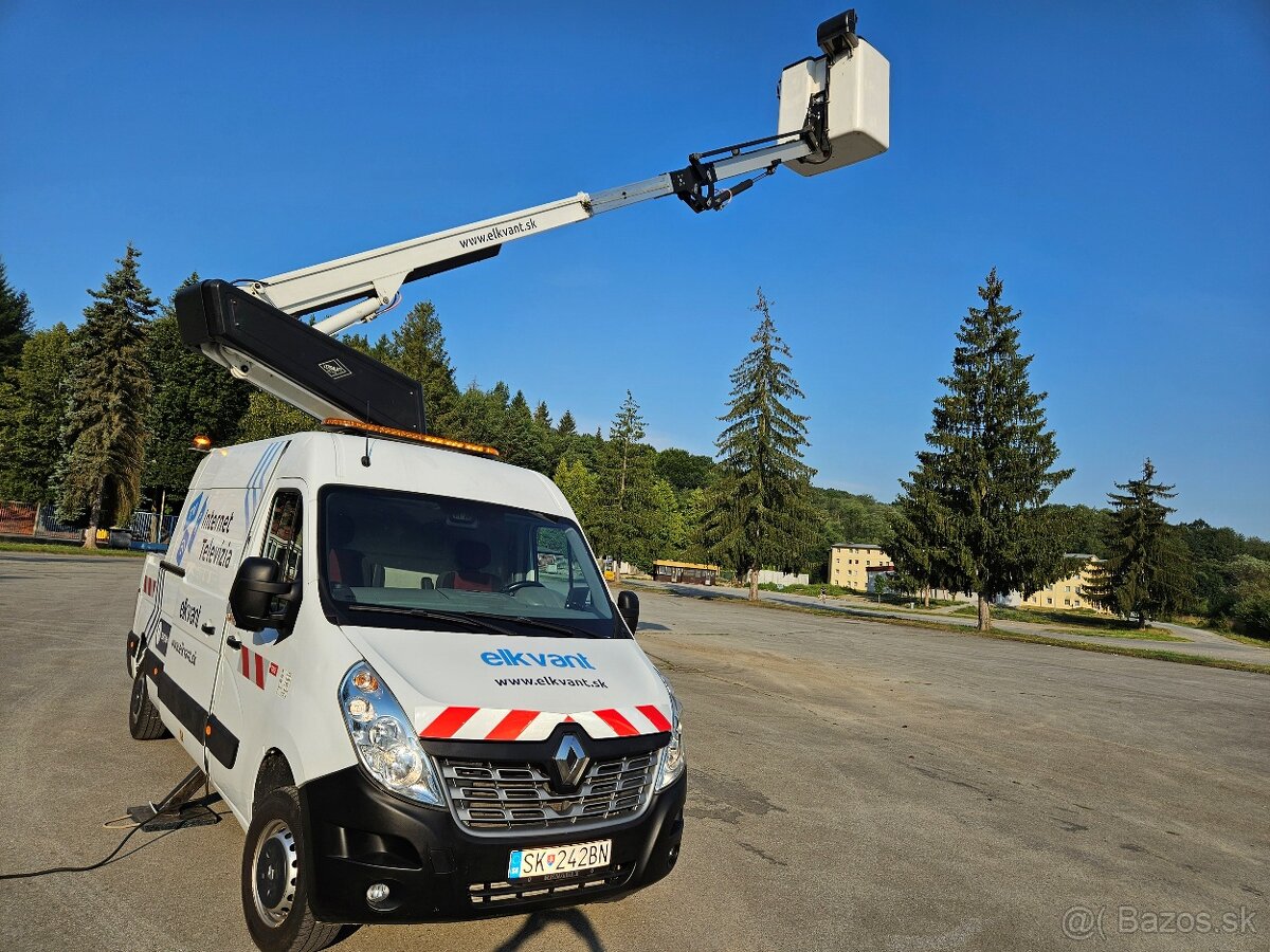 Plošina Renault Master - kôš pre 2 osoby 200kg