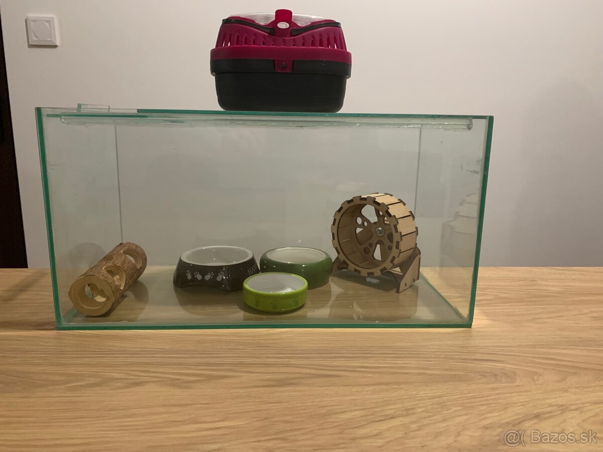 Akvárium pre škrečka