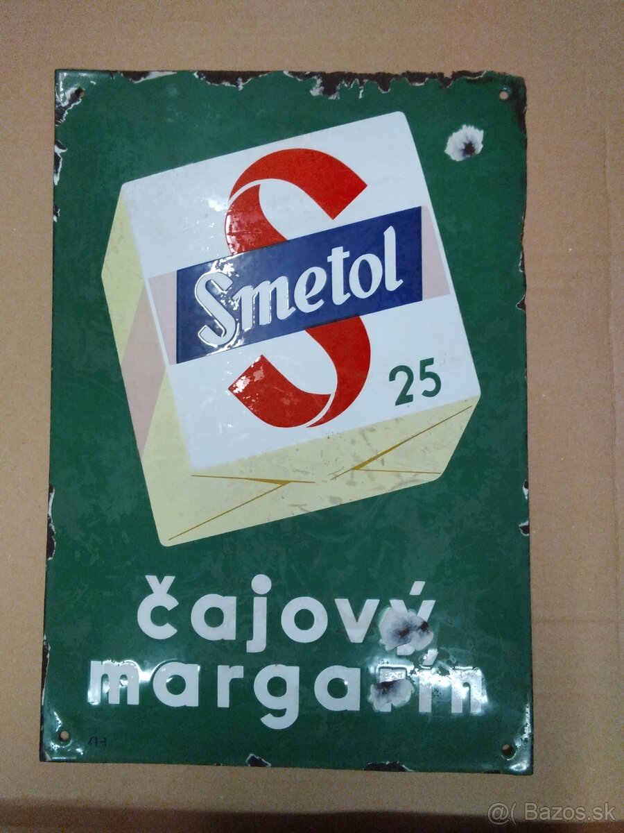 Smaltovane cedule