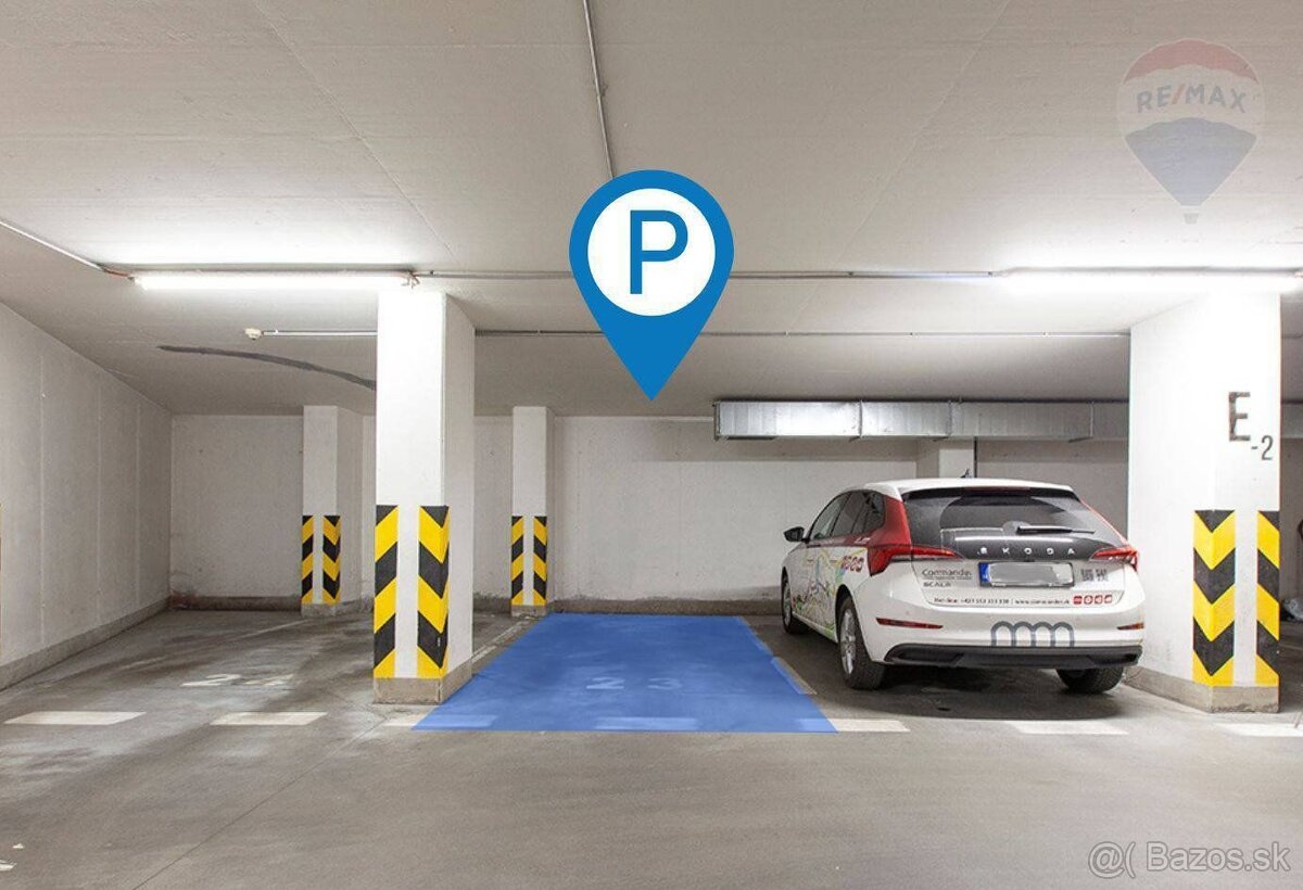 Na predaj podzemné parkovacie státie