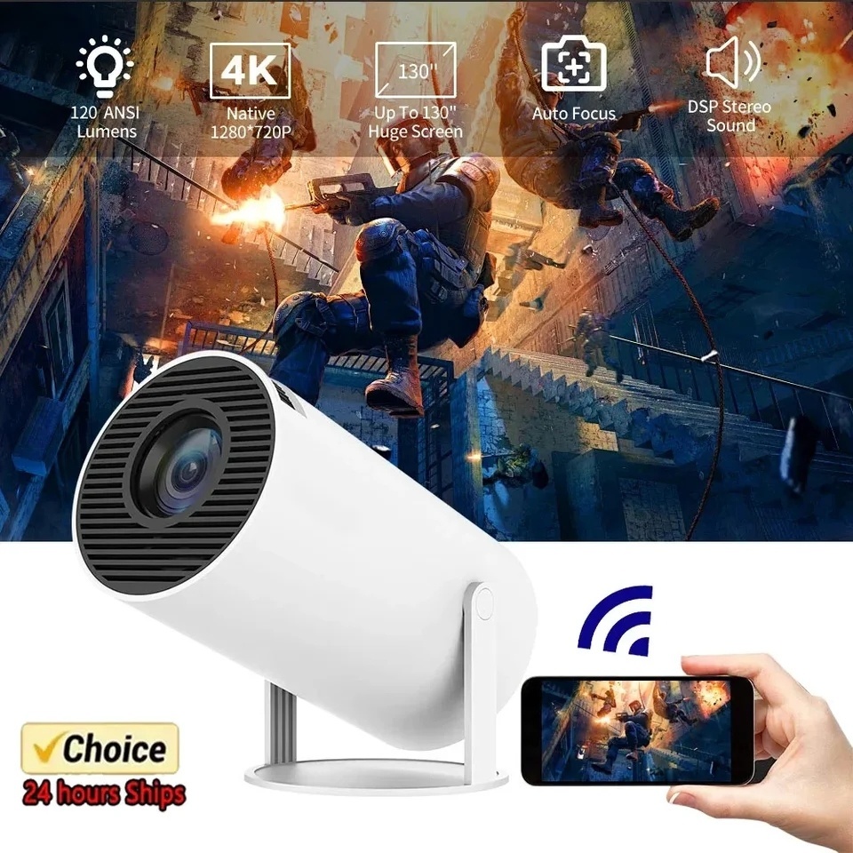 Digitálny projektor 4K Android 11 Wi-Fi bluetooth 260 ANSI