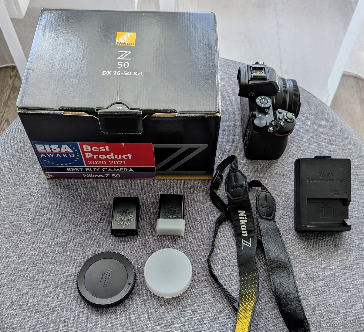 Nikon Z50 + kit objektív 16–50 mm