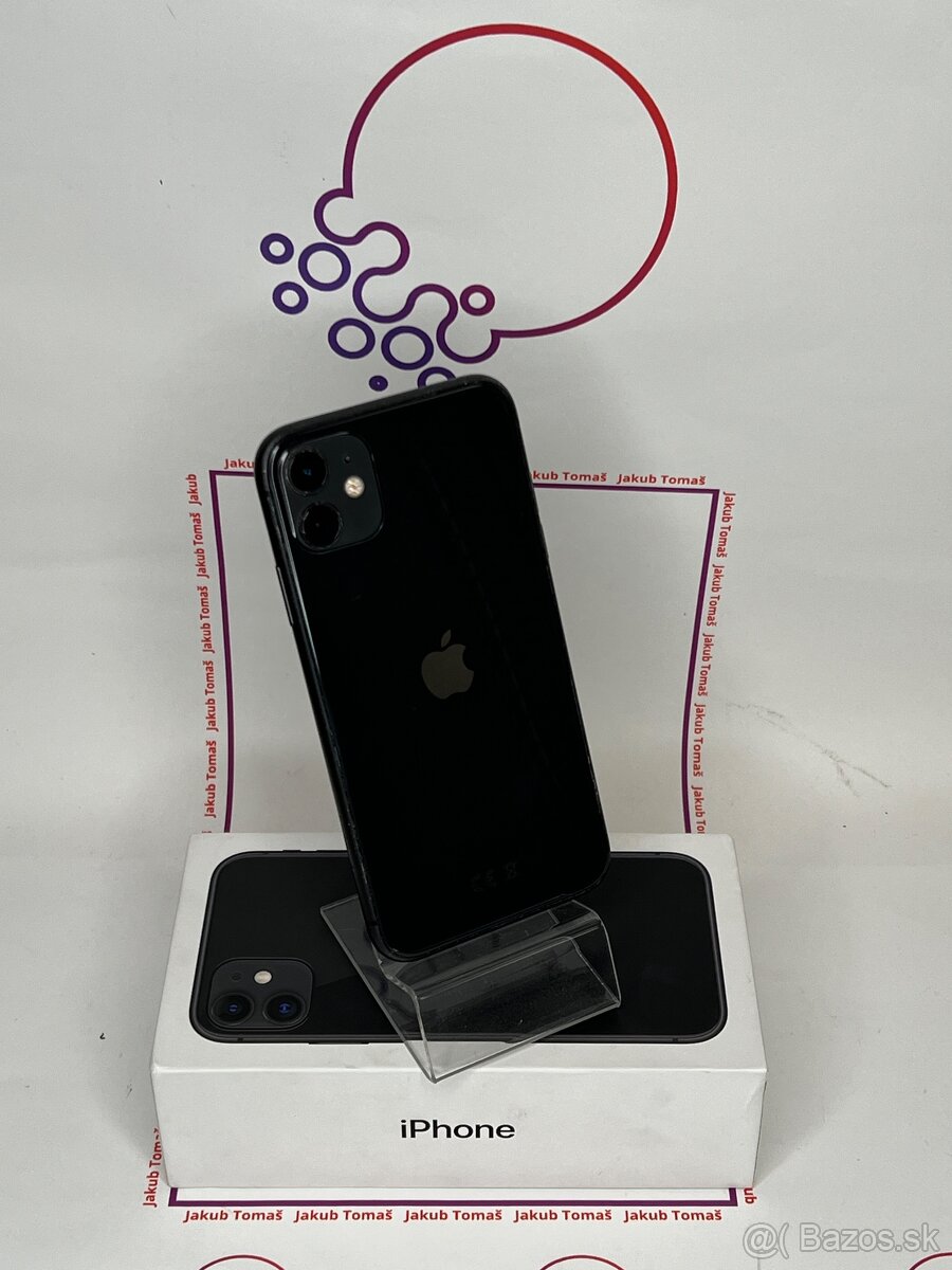 Apple iPhone 11 64GB BLACK Batéria 100%