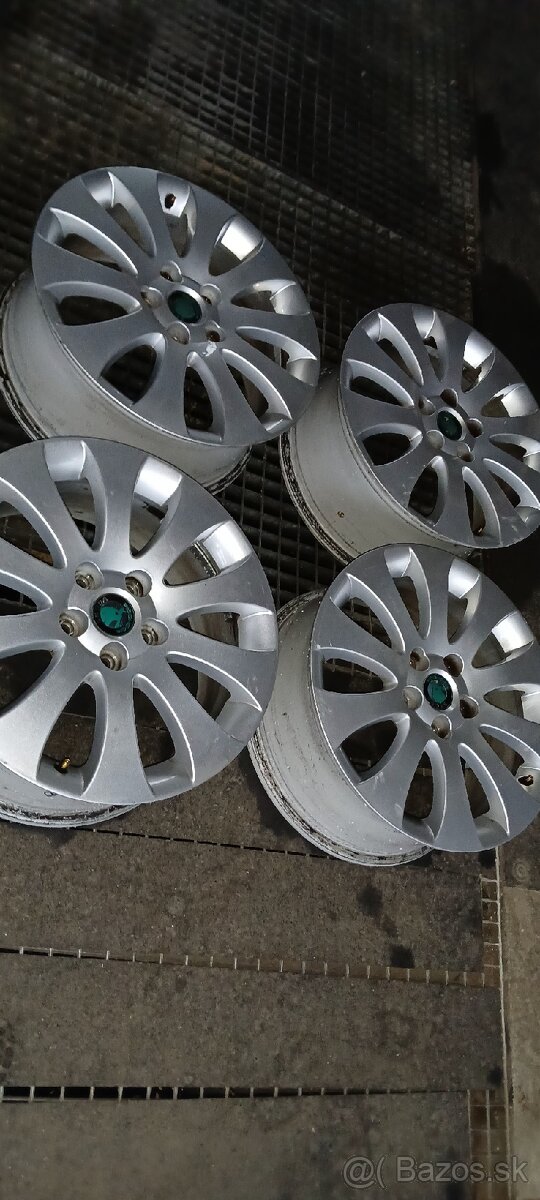 Predám alu disky 5x112 R17 škoda