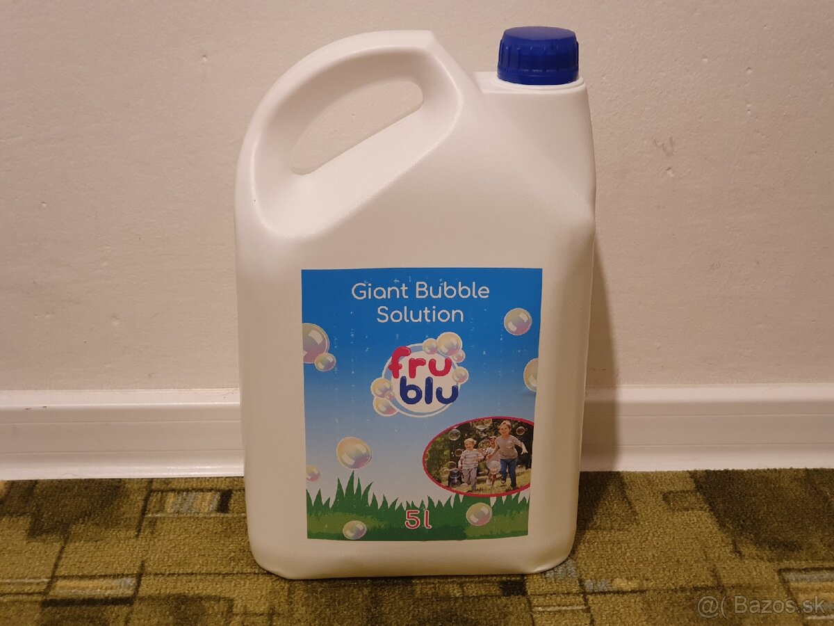 Kvapalina na výrobu bublín do bublifukov - 5 litrov