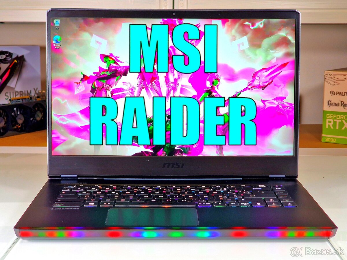 Herný notebook MSI RAIDER GE67 HX | i7-12800HX | QHD 240Hz