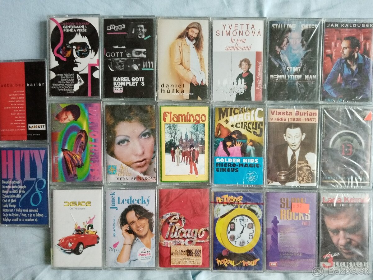 Nove foto 22.10. orig.zabalene MC a CD od 5 eur