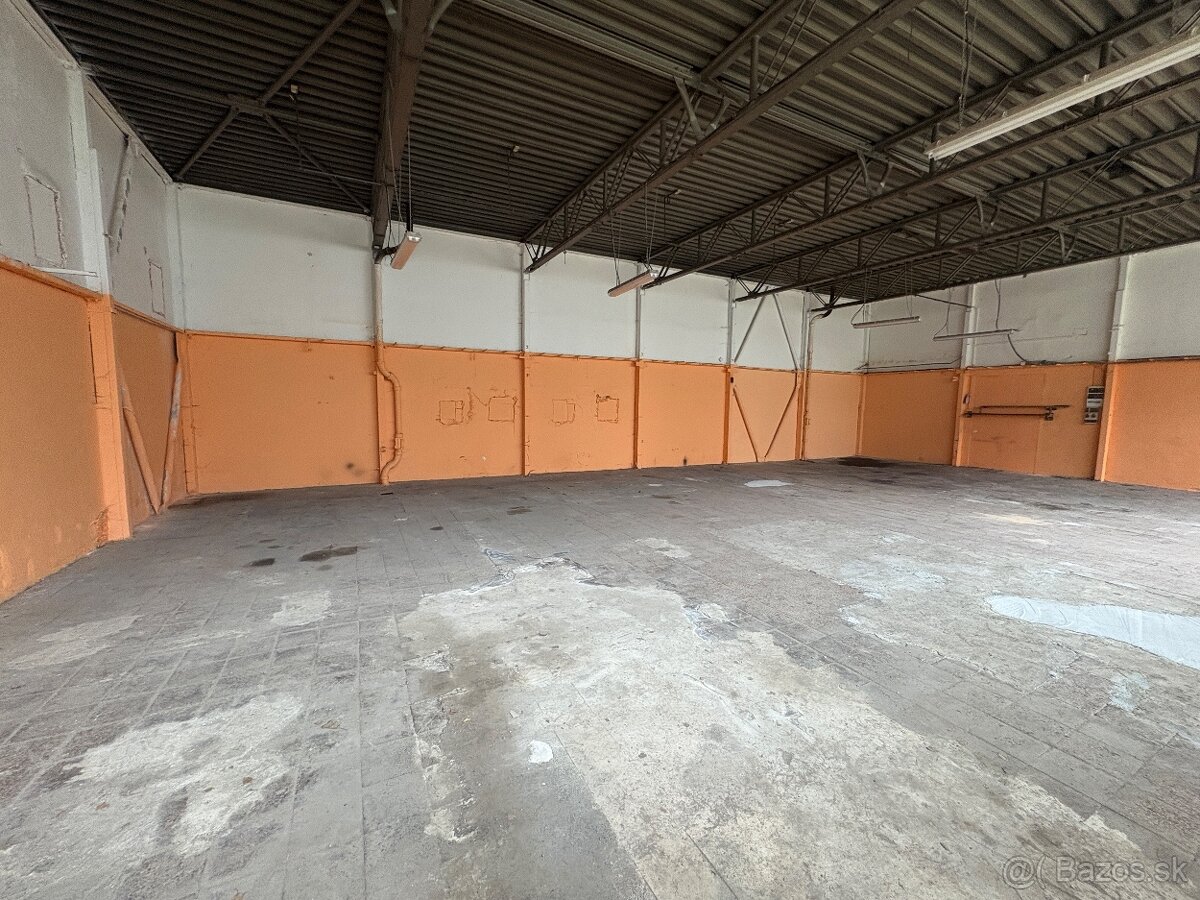 Garáž/skladové priestory 220m2