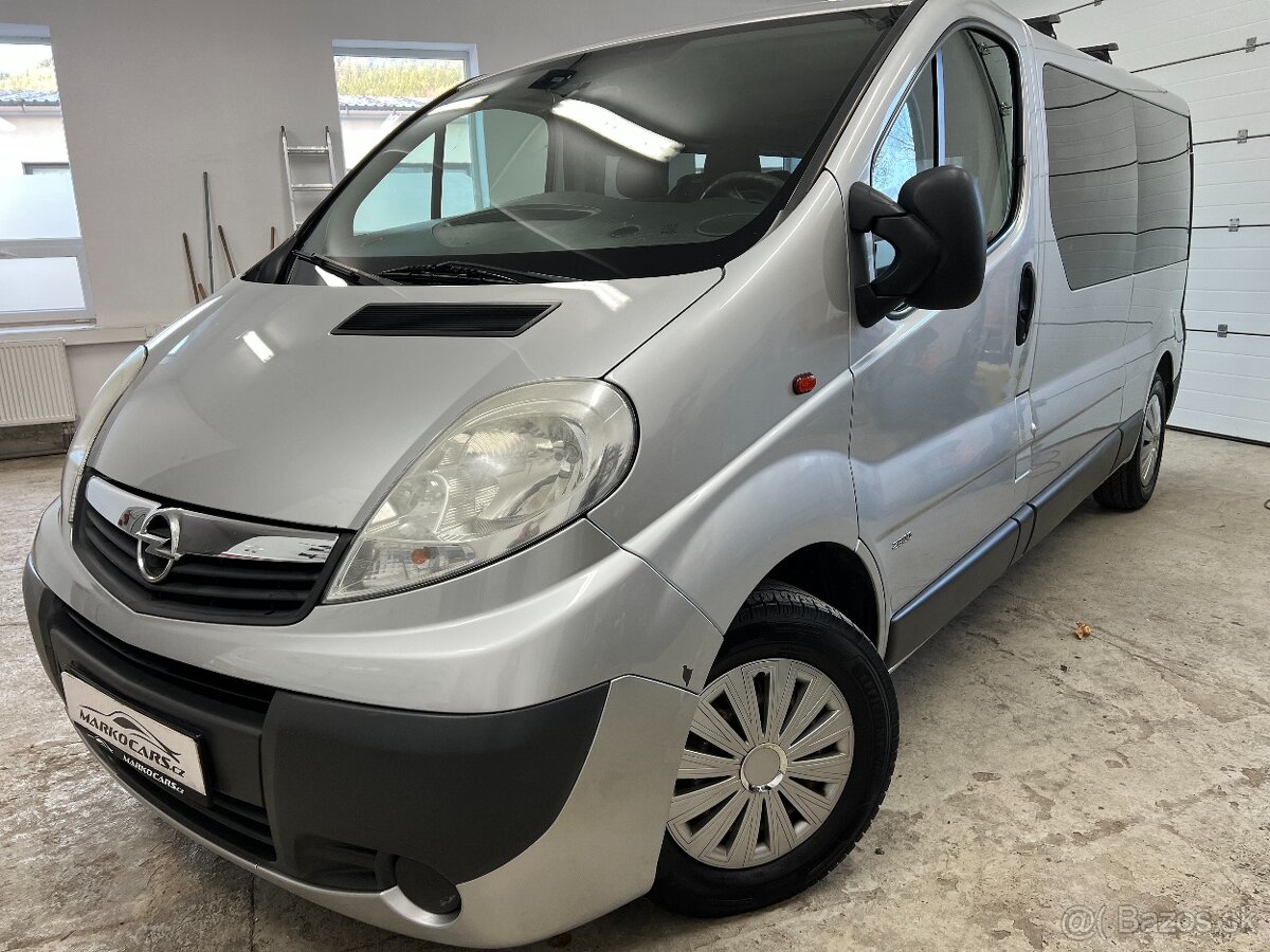 Opel Vivaro 2.0 CDTi 84KW L2H1 9 MÍST TAŽNÉ ZAŘ. LONG